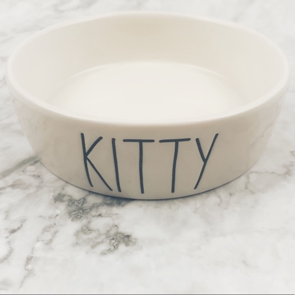 RAE DUNN Shallow KITTY Bowl 0502